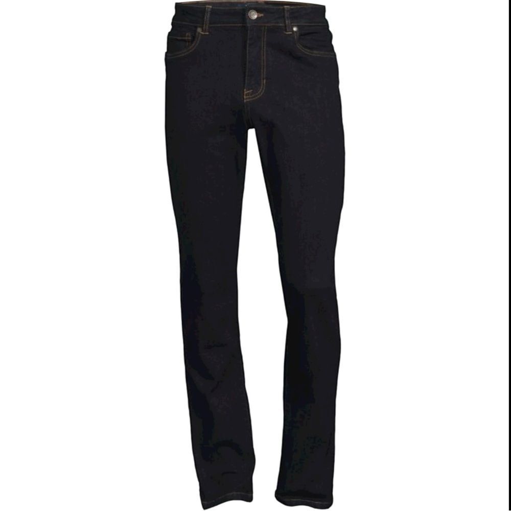 Ben Sherman Men’s High Rise Solid Straight Jeans Blue Denim Size 33 X 32 - Picture 3 of 7